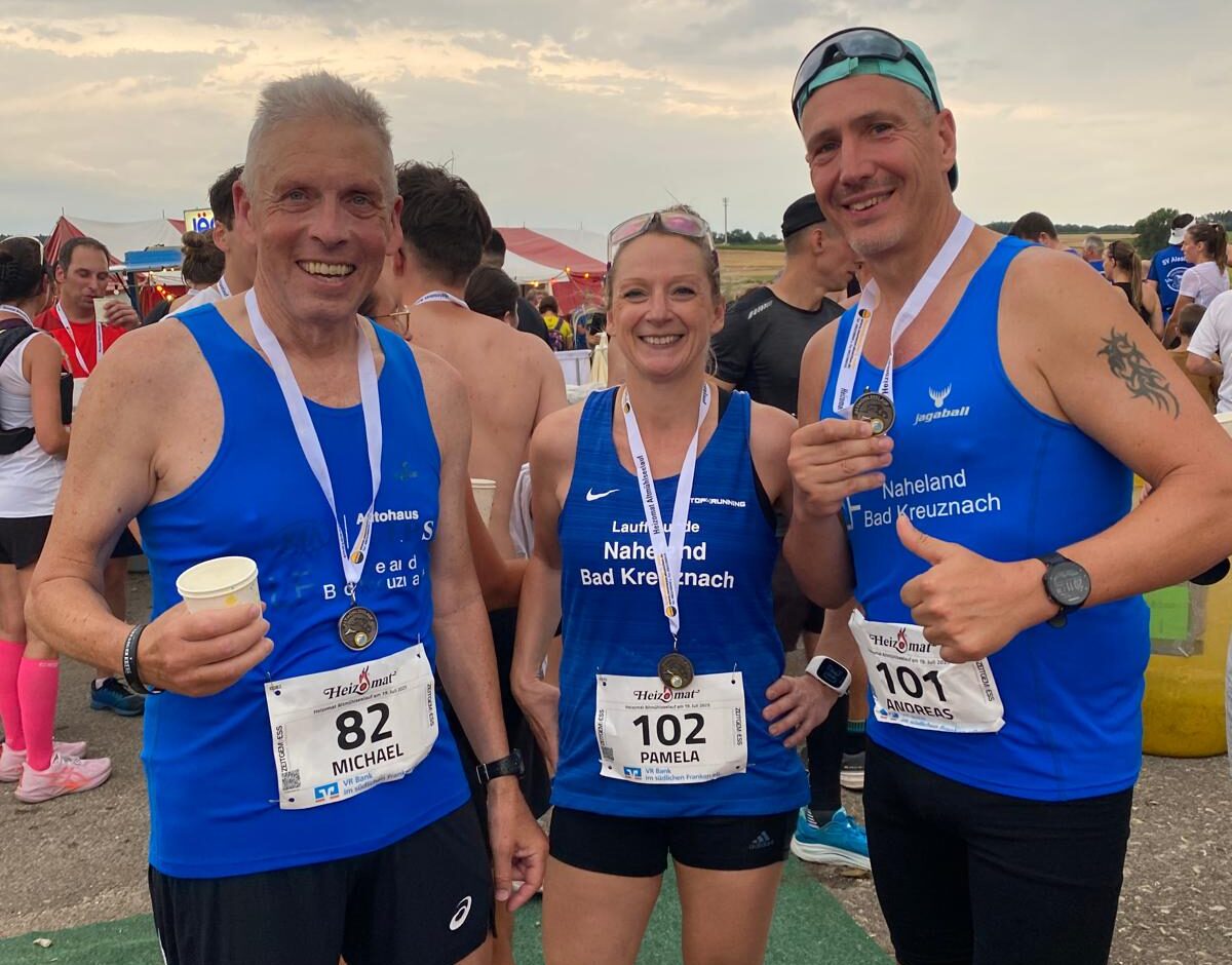 🏃 Trio glänzt beim Altmühlseelauf 2025